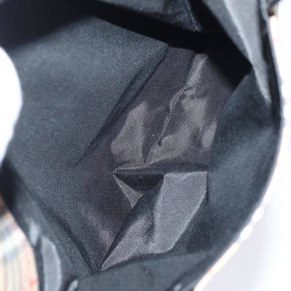 BURBERRY Nova Check Tote Bag Canvas Beige Gold Auth ep5405 - Picture 12 of 16